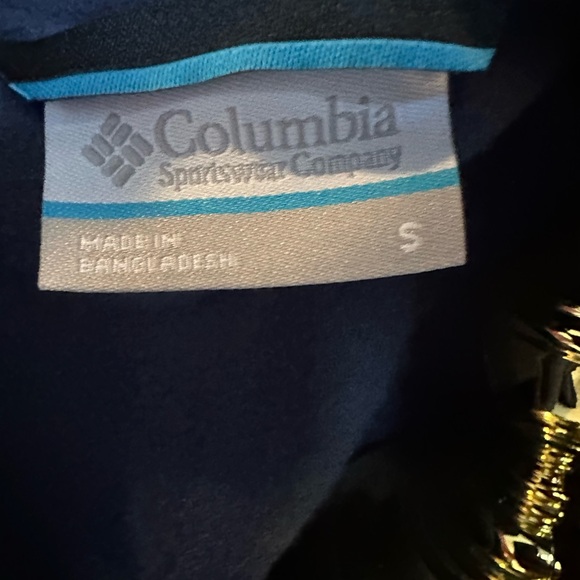 Columbia Blue Fleece Vest - Small - Picture 7 of 8